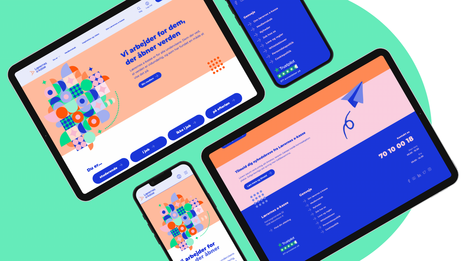 Lærernes A-kasse fået et nyt, moderne udtryk
